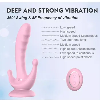 Kúrenie Swing Vibrátor, Dildo Sexuálne Hračky Masturbator Análny plug prísavky Ženské G mieste Stimulátor Klitorisu Vibrátor pre Ženy