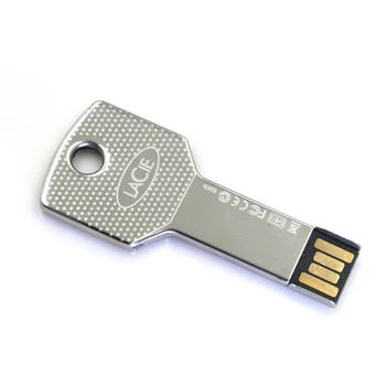 Kľúč vodotesný USB Flash 16GB kl ' úč 64 GB 32 GB, 16 GB 8 GB 4 GB ocele meta flash pero disk usb stick, HOT PREDAJ Darček