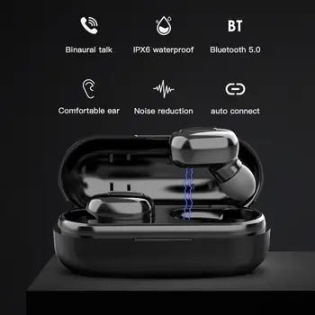 L13 TWS Slúchadlá Bezdrôtové Slúchadlá Bluetooth 5.0 Slúchadlá HiFi Music Headset Nepremokavé Športové Slúchadlá Bluetooth Slúchadlá