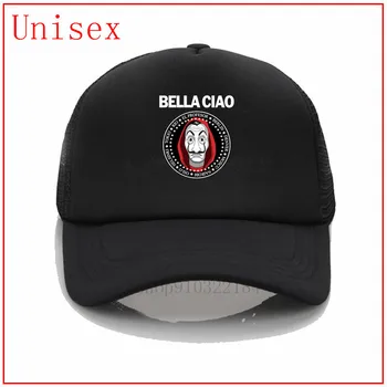 La Casa De Abstraktných Peniaze Heist Bella Ciao biela pre ženy, hip-hopu, čiapky pre mužov black hat bling čiapky pre ženy klobúk ženy