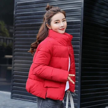 Lacné, veľkoobchod 2018 nové zimné Hot predaj dámskej módy bežné teplá bunda žena bisic coats L198
