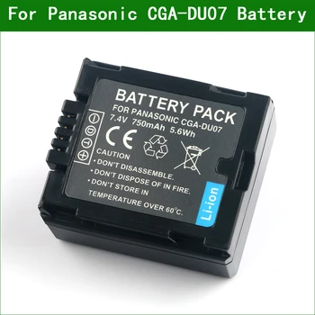 LANFULANG Nahradenie CGA-DU07 Batérie a Micro USB Nabíjačka pre Panasonic VW-VBD140 VDR-D308 CGR-DU07 VSB0470 VW-VBD070