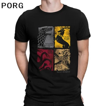 Lannister StarkNew Príchodu Creative Art Design T Shirt Pre Mužov Letnej Pohode Košele Dropshipping Priateľ Dar 2020 Harajuku