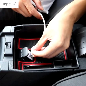 Lapetus Príslušenstvo Toyota Corolla 2019 - 2021 Centrum Ovládanie Multifunkčné Kontajner Úložný Box Telefón Zásobník Na Príslušenstvo Súprava