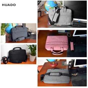 Laptop Taška cez Rameno Notebook Messenger 14.1 15.3 13.3 15.4 palcov prenosný Úložný Vak držiak na tašku s rukoväť zips
