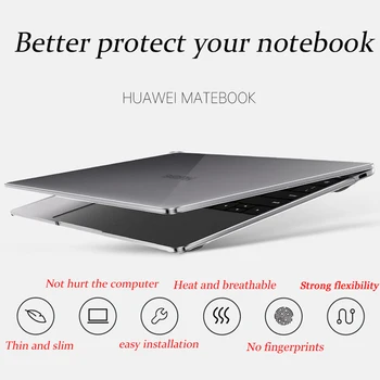 Laptop Taška pre huawei Matebook D14 Mate D15 2020 Ryzen Edition Česť MagicBook 14 15 prípade + ochranné obrazovky a klávesnice film