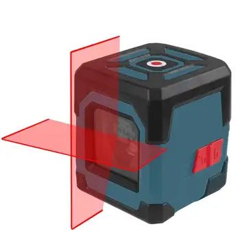 Laser Úroveň 2 Riadky 3D Self-Vyrovnanie 360 Laser Úrovni Horizontálne a Vertikálne Kríž Super Silný Červený Zelený Laserový Lúč Nástroj Čiara