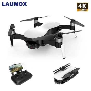 LAUMOX W12 Anti-shake 3 Os Gimble GPS Drone S WiFi 2 KM FPV 4K HD Kamera Striedavý Motor Skladacia Quadcopter Vs EX4 X12