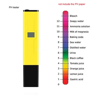 LCD Digitálny PH Meter Tester Pero Hydroponické pre bazénovej Vody Akvária Vrecku Prenosné ine Monitor PPM Filter Kvality Vody Detektor