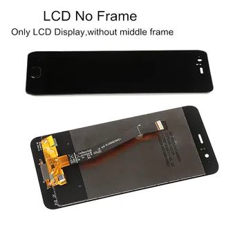 LCD Displej pre Huawei P10 ZVYKNE-L09 L10 L29 LCD s Odtlačkov prstov Odomknúť Dotykový Displej Náhradná pre Huawei P 10 Obrazovke Rámovanie