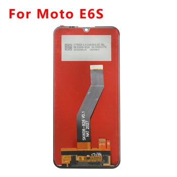LCD Náhradné Pre Motorola Moto E6s XT2053-1 XT2053-2 XT2053-3 LCD Displej Dotykový Displej Digiziter Montáž