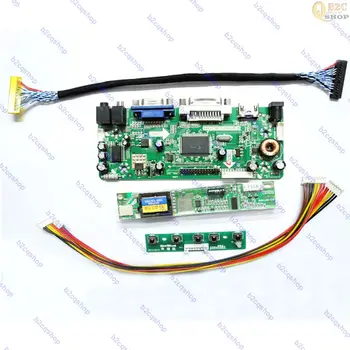 LCD Radič Rada Lvds Invertor Súprava pre 1 280 X 800 LP141WX5(TL)(C1) kompatibilný s HDMI DVI, VGA, Audio