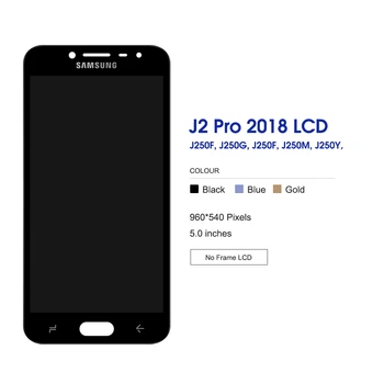Lcd Samsung Galaxy J2 Pro 2018 J250 LCD Displej Dotykový Displej Digitalizátorom. Náhradná Pre Samsung J250 J250F J250G J250F