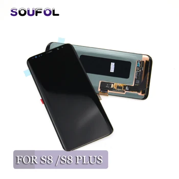 LCD SAMSUNG Galaxy S8 Displej S8 Plus G950 G950F G955 G955F Dotykový Displej Digitalizátorom. Montáž pomocou nástrojov