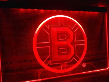 LD078 - Bruins Panel LED, Neónové Svetlo, Prihláste domova remeslá