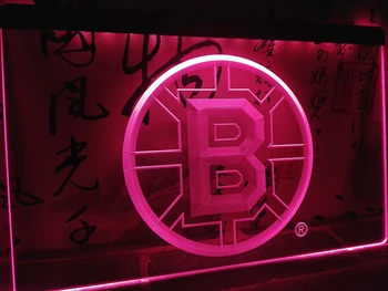 LD078 - Bruins Panel LED, Neónové Svetlo, Prihláste domova remeslá