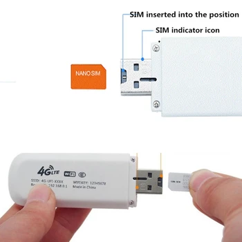 LDW931 4G WIFI Dongle Vonkajšej Antény Mobilného Bezdrôtového pripojenia LTE Modem USB Dongle Nano SIM Kartu Vrecku Hotspot 4G Router