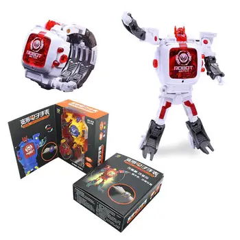 LeadingStar Kreatívny Manuál Transformáciu Robota Hračky Deti Elektronické Hodinky Inteligencia, Rozvoj Deformovaný Robot Hračka