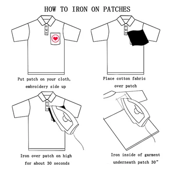 Lebka Vojenské Punk Odznak Patch pre Bunda Oblečenie žehličky na Nášivka Patch Plavidlá Prúžok Šiť Výšivky Škvrny na Oblečení 10 KS