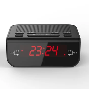 LED Fantastické Fm Rádio, Digitálny Budík S Časovač Spánku Spánok fungovať vždy Kompaktný Digitálny Moderný Dizajn Reloj Digitálne Porovnanie