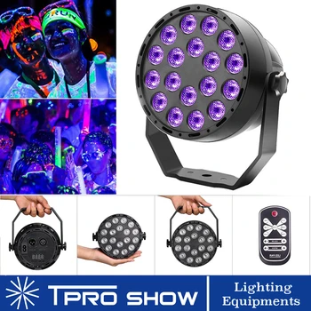 LED Fáze Svetlo Dmx UV Svetlo Blacklight Strany, Uv Lampy, Disco Club Blacklight Strobo DJ LED Par Mini 12/18/36/54 LED UV Lampa
