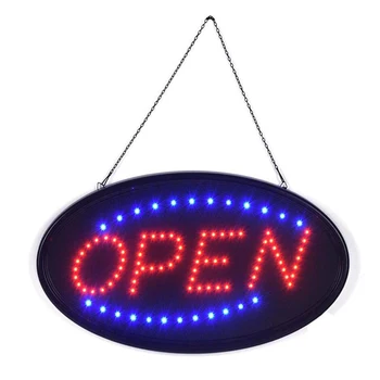 LED Otvorené Prihlásenie Stene Visí Lampa Nepremokavé Vysoké Svetlé Reklama Light KTV Bar, Reštaurácia, Obchod Billboard Dekoratívne Osvetlenie