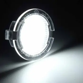 LED Podľa Bočné Zrkadlo Puddle Svetlo na Ford Edge Fusion Flex Explorer Mondeo Býk F-150 Expedície 2ks
