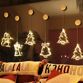 Led Rozprávkových Svetiel Vianočný Strom Dekorácie Led Svetla Dekorácie na Stenu Vianočné Osvetlenie Vonkajšie Garland na Batérie Nový Rok