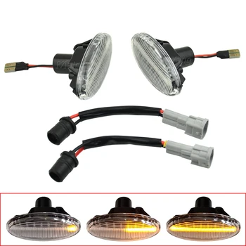 LED Strane Marker Zase Signálneho Svetla Na MAZDA 2 3 5 MPV Dynamické Repeater Sekvenčné Indikátor Lampa Blinker