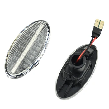 LED Strane Marker Zase Signálneho Svetla Na MAZDA 2 3 5 MPV Dynamické Repeater Sekvenčné Indikátor Lampa Blinker