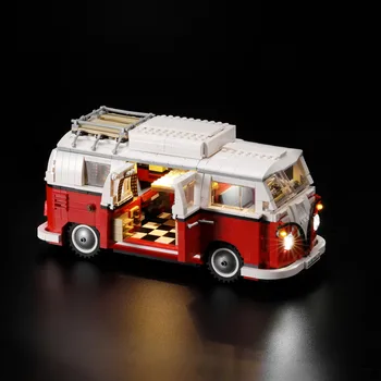 LED Svetla Kit Pre lego Vytvoriť Sériu Volkswagen T1 Camper Van Kompatibilný S 10220 A 21001