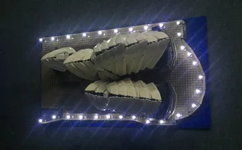 LED svetlo do auta (iba svetlo je súčasťou) pre 10234 a 17003 Mesto Série Sydney Opera House tehly nastaviť