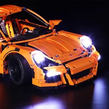 LED Svetlo Osvetlenie Držiak pre 42056 Technic Série pre Porrsche 911 GT3 RS Tehly Hračka ( 911 Model Nie je Súčasťou balenia )
