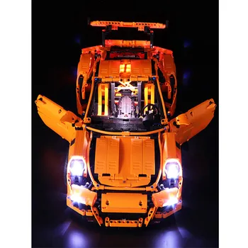 LED Svetlo Osvetlenie Držiak pre 42056 Technic Série pre Porrsche 911 GT3 RS Tehly Hračka ( 911 Model Nie je Súčasťou balenia )