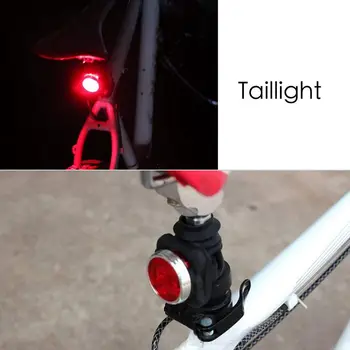 LED Svetlá na Bicykel Nastaviť USB Nabíjateľné Inteligentné Senzory Nepremokavé, Požičovňa predné svetlo zadné svetlo Blesku Svetlá Sady