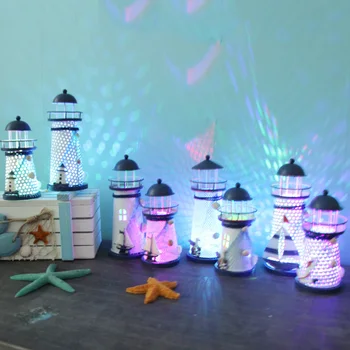 LED Železa Veža svietnik Stredozemnom štýle Maják Kovaného Dovolenku Sviečkový Domov so svetlom Svadobné Party Decor