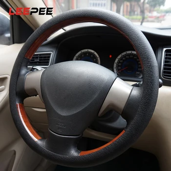 LEEPEE Silikónový Anti-Sklzu Auto Riadenia Zahŕňa Univerzálny Auto Volant, Kryt Auto-styling Elastické Interiérové Doplnky