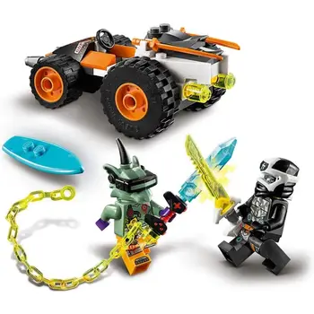 Lego Ninjago, Cole je seizmické šport (71706), Ninjago, 52 Lego figúrky, hračky pre deti 4 až 6 rokov, Legos konštrukcia