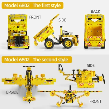 Legoinglys Mesto Inžinierstva Vozidla Tehly Hračky Technické Bager Žeriav Model Tvorca LegoINGlys Stavebné Bloky Pre Deti Darček