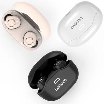 Lenovo Bezdrôtová Bluetooth Slúchadlá Športové Nepremokavé zátkové chrániče sluchu Super Ľahký Dotyk Tlačidla Headsetu podporu Rýchle Nabíjanie