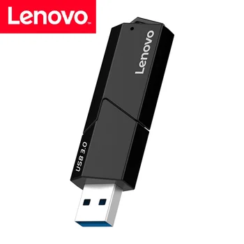 Lenovo D204 5Gbps USB 3.0 Čítačka Pamäťových Kariet 2 v 1 (SD TF Prenosný Adaptér pre Počítač PC 5Gbps Cardreader