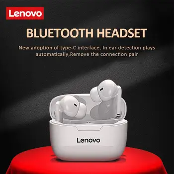 Lenovo XT90 Bluetooth 5.0 Bezdrôtový Headset Inteligentnej Redukcie Šumu Modrý zub Slúchadlo pre iPhone Xiao Samsung Huawei
