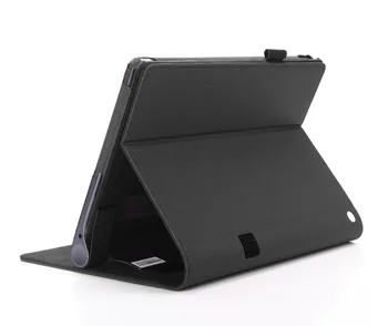 Lenovo Yoga Tab 3 Plus 10 YT-X703F Multi-Uhol Odnímateľný Slim Folio Premium PU Kožené Stojan, puzdro S Remienkom na Ruku