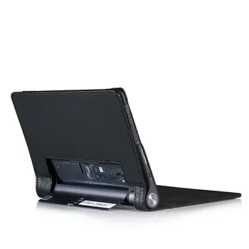 Lenovo YOGA Tablet3 850F Prípade 8.0 palcový Pevný Stojan Flip Folio kryt pre Lenovo Yoga Karta 3 YT3-850F 850M 850L PU Kožené puzdro