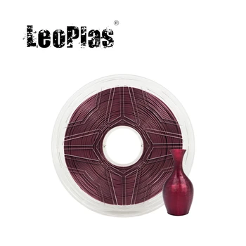 LeoPlas 1 kg 1.75 mm Flexibilné Mäkké Hlboké Tmavé Červené Víno TPU Vlákna Na 3D Tlačiarne, Spotrebný materiál Tlač Spotrebný Materiál Gumový