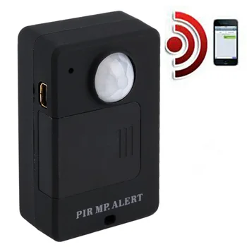 LESHP A9 Mini PIR Alarm Infračervený Senzor Bezdrôtový GSM Alarm Vysoká Citlivosť Monitor Detekcia Pohybu Anti-theft EÚ Plug Kus