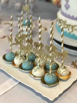 Lesk Tortu Pop kolotoč kone rodovej odhaliť karneval narodeniny cupcake mulčovače, krst, Krstiny strany prstencového tipov