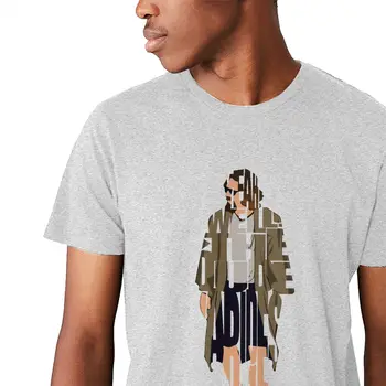 Letné Big Lebowski T shirt Muž Voľný čas Skvelé Camiseta S-6XL