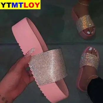 Letné Šľapky Kríž Pás Sandále 2020 Módne Ženy Sandále Ploché Jelly Topánky Non-slip Pláže Topánky Domov Bežné Zapatos De Mujer