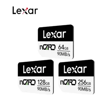 Lexar Pôvodné nCard 64GB 128 gb kapacitou 256 GB Nano Card High Speed Flash Telefónu Pamäťovú Kartu Max 90MB/s NM Karty Pre Huawei P30 Mate 20